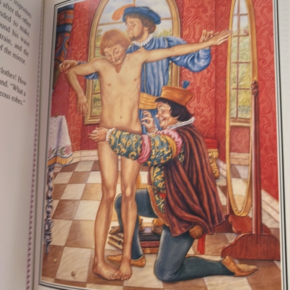 The Emperor’s New Clothes Through the Magic Window Hans Christian Andersen HC - Picture 12 of 16